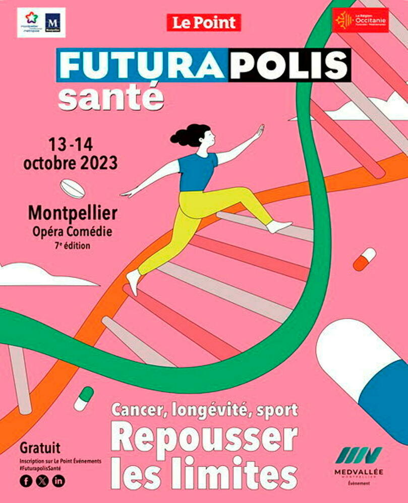 <strong>Forum. </strong>Retrouvez le Pr Stéphane Perrey, ainsi que tous les autres intervenants, à la 7e édition de Futurapolis Santé, qui se déroulera les 13 et 14 octobre prochains à l’Opéra-Comédie de Montpellier. Prenez également part aux animations proposées sur place, accessibles à tous durant les deux jours.